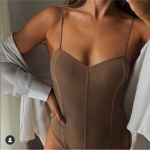 Zara rib bodysuit